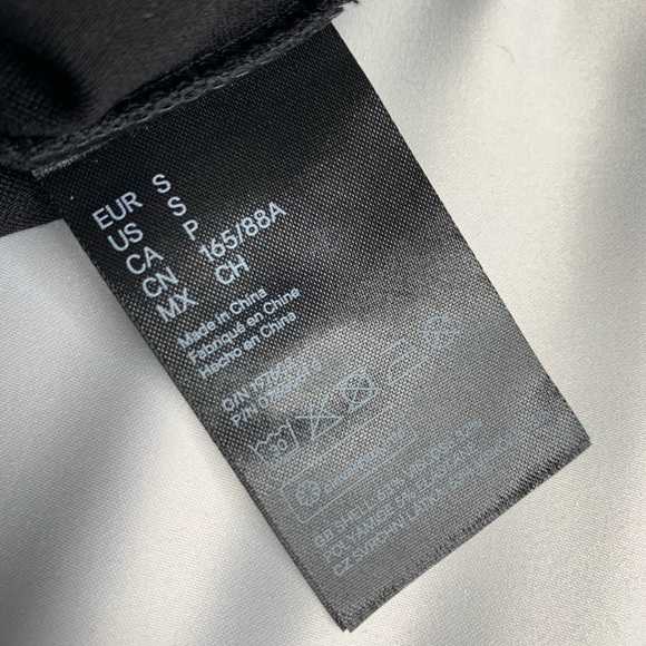 Black Stretch Fitted Mini Turtleneck Dress - Picture 8 of 8